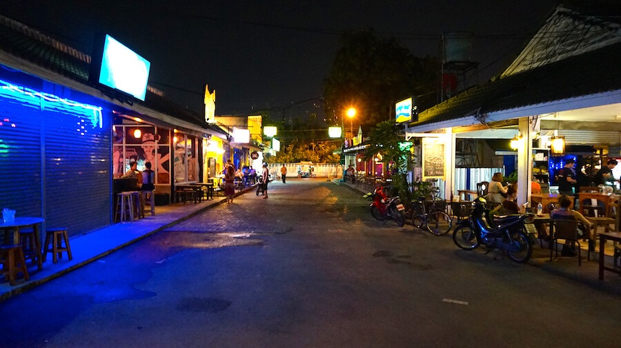 Ausgehviertel in Chiang Mai
