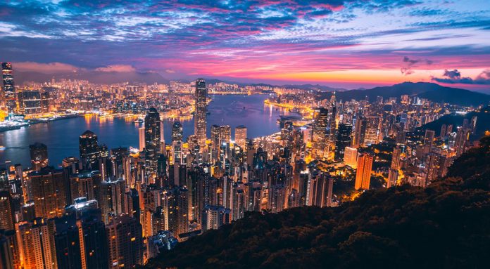 Nachtleben in Hong Kong