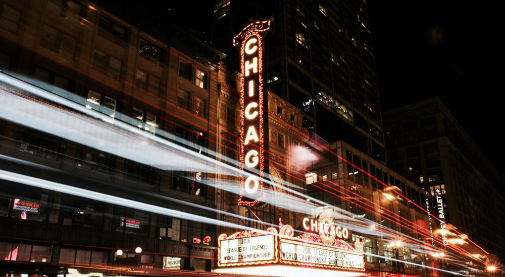 Nachtleben in Chicago
